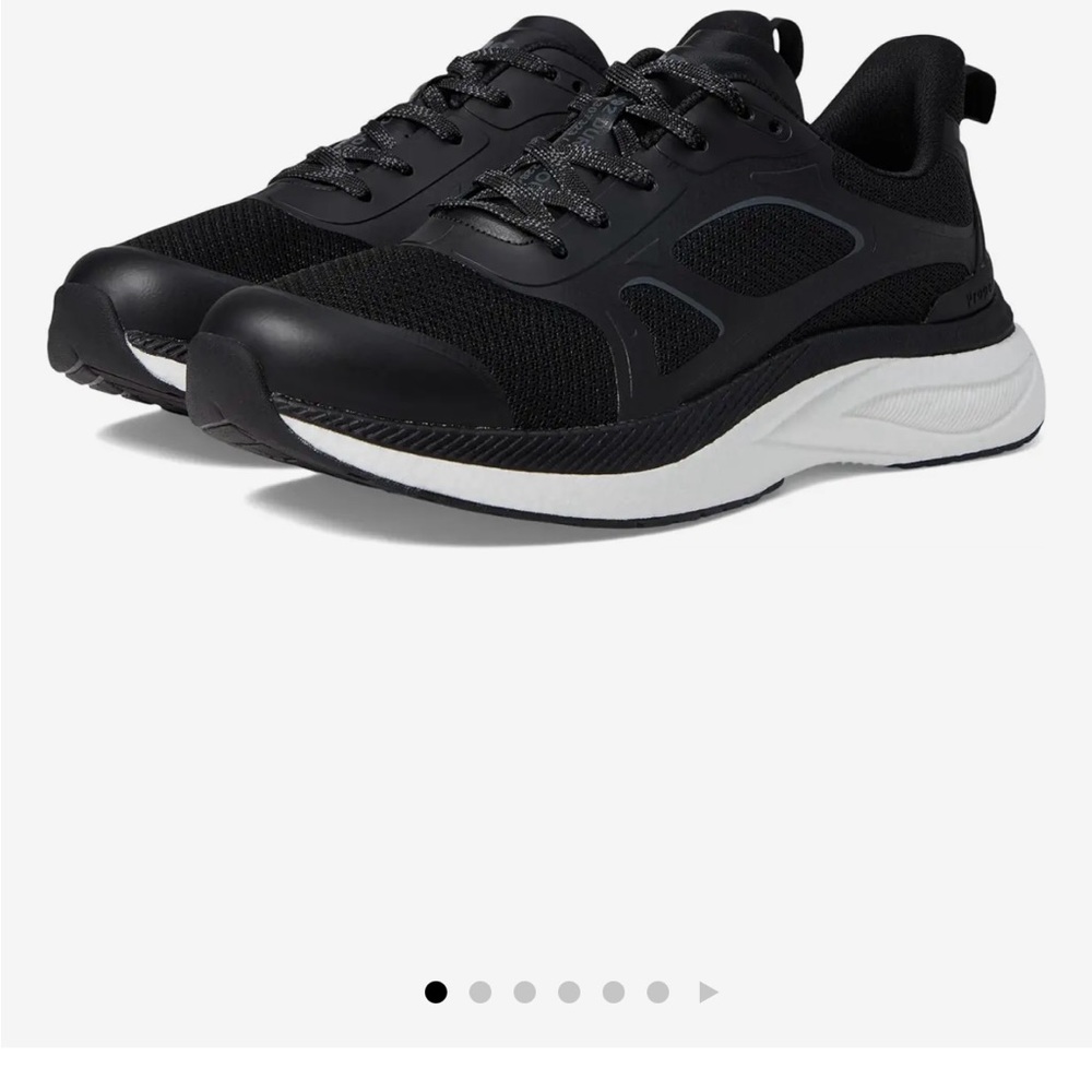 Propet Black Mesh Athletic Shoes
